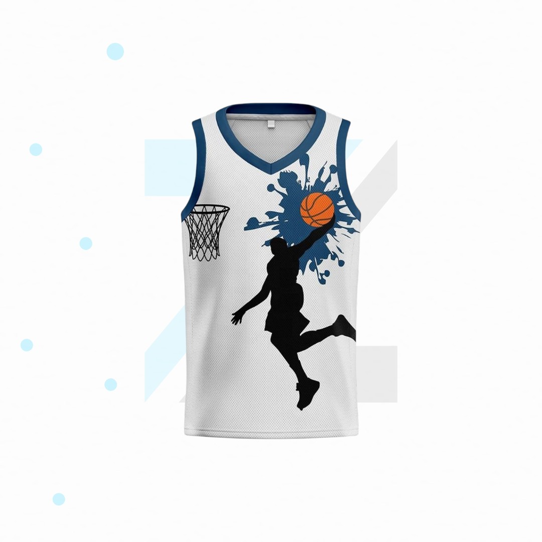 Elite Basketball Gamewear Set | Pro Court Jersey & Shorts | Lightweight Performance Fabric angle 2